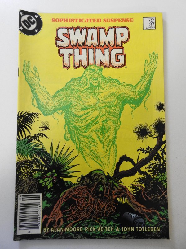 The Saga of Swamp Thing #37 (1985) VF- Condition! 1st app of John Constantine!