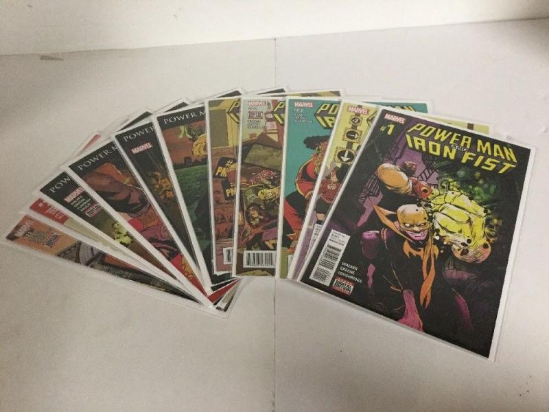 Power Man And Iron Fist 1-11 Lot Set Run Nm Near Mint Marvel Comics