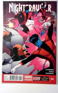 Nightcrawler #4 (2014) Marvel Comics 1st Print Comic Book