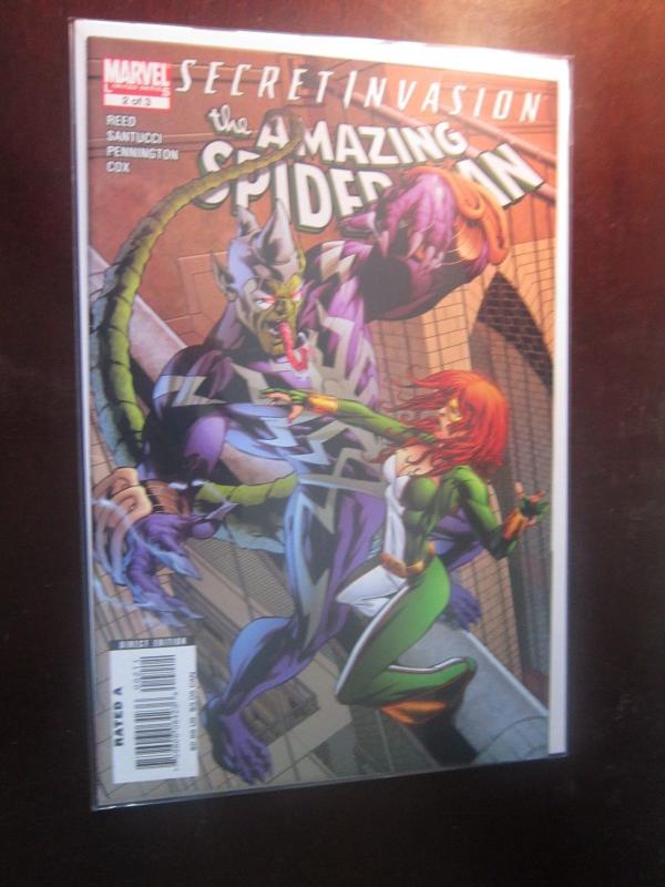 Secret Invasion Amazing Spider-Man #1 to #3 - VF+ - 2008
