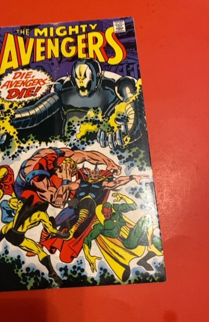 The Avengers #67 (1969) 1st Ultron cover
