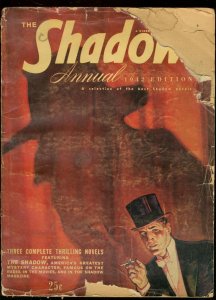 PULP:  THE SHADOW ANNUAL 1942- BLACK HUSH-LIVING SHADOW-GHOST FR
