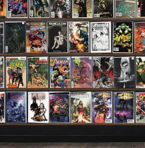 Huge Lot 150+ Comics with The Amazing Spider-Man, The Infinity Crusade & More!