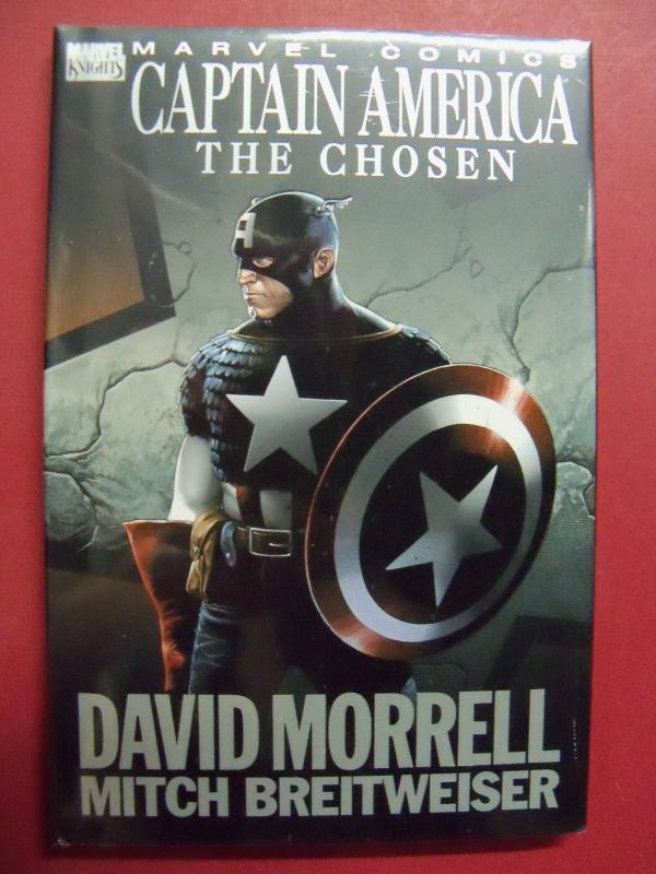 CAPTAIN AMERICA THE CHOSEN FACTORY SEALED HARD COVER MARVEL COMICS 2008