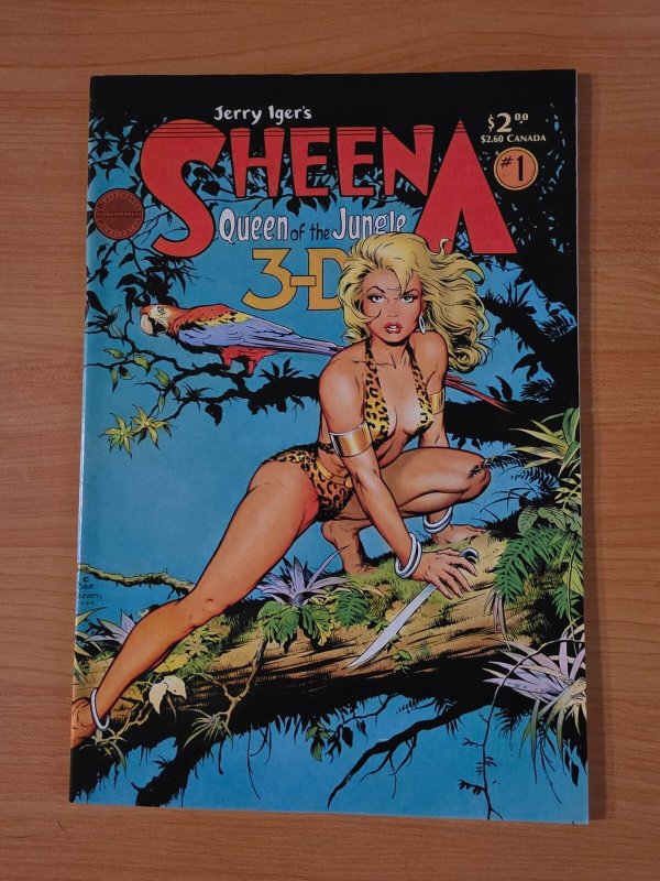 Sheena Queen of the Jungle 3-D #1 ~ NEAR MINT NM ~ 1985 Blackthorne Comics