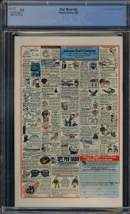 STAR WARS #50 CGC 9.0 MARVEL WHITE PAGES