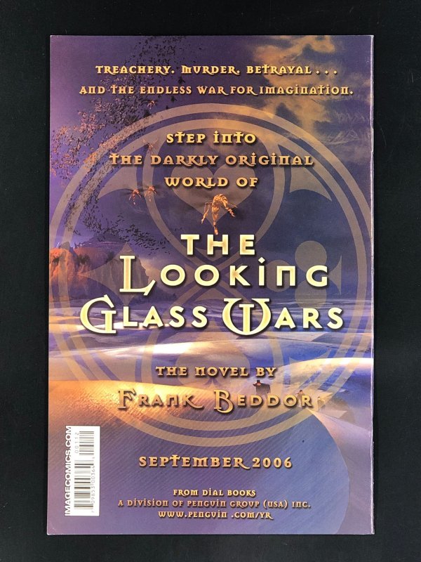 Hatter M: The Looking Glass Wars #1 Second Print Cover (2005) SIGNED!