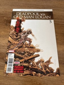 Lot Of 5 Deadpool Vs. Old Man Logan Marvel Comic Books # 1 2 3 4 5 NM 3 J430