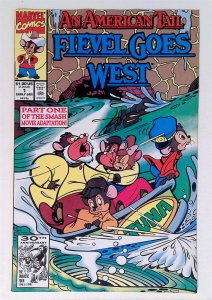 American Tail, An: Fievel Goes West #1 (Jan 1992, Marvel) GD
