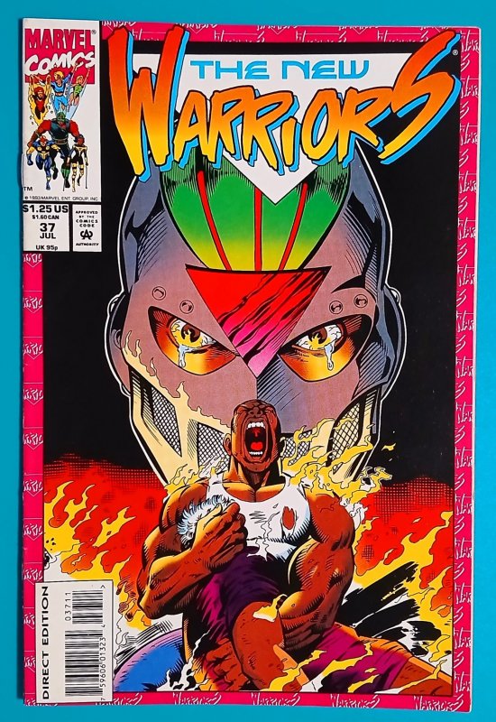 The New Warriors #37 (1993) Key MCU Secret Wars Thunderbolts Avengers X-Men