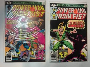 Lot Of 4 Comic Books Marvel Comics Power Man And Iron Fiist #59 60 61 63  58 SM8