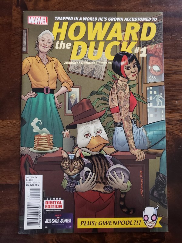 Howard the Duck 1 1st appearance of Gwenpool