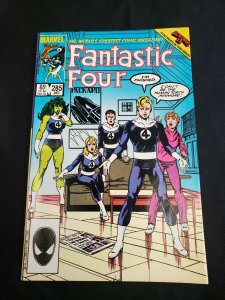 FANTASTIC FOUR ISSUE #285 (9.2/OB) JOHN BYRNE, OWNER'S ORIGINAL COLLECTION 1985