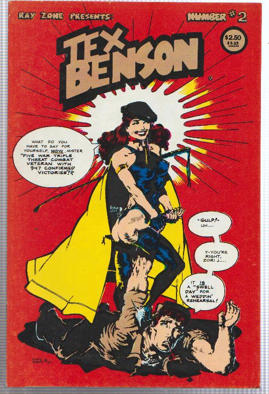 RAY ZONE PRESENTS TEX BENSON #2 - MATURE - BAGGED,& BOARDED