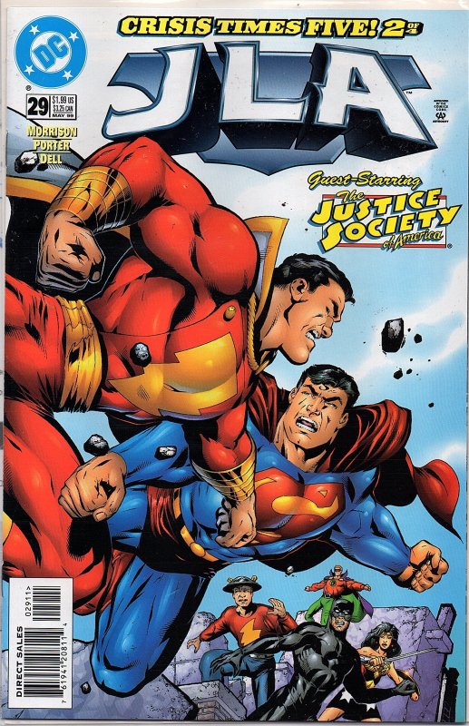 DC Comics JLA #29 Wonder Woman, Superman, Flash, Shazam, Green Lantern