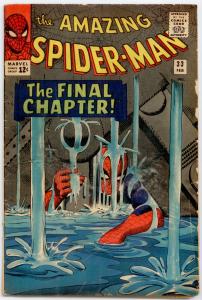 Amazing Spider-Man #33 VG 4.0  Classic cover!