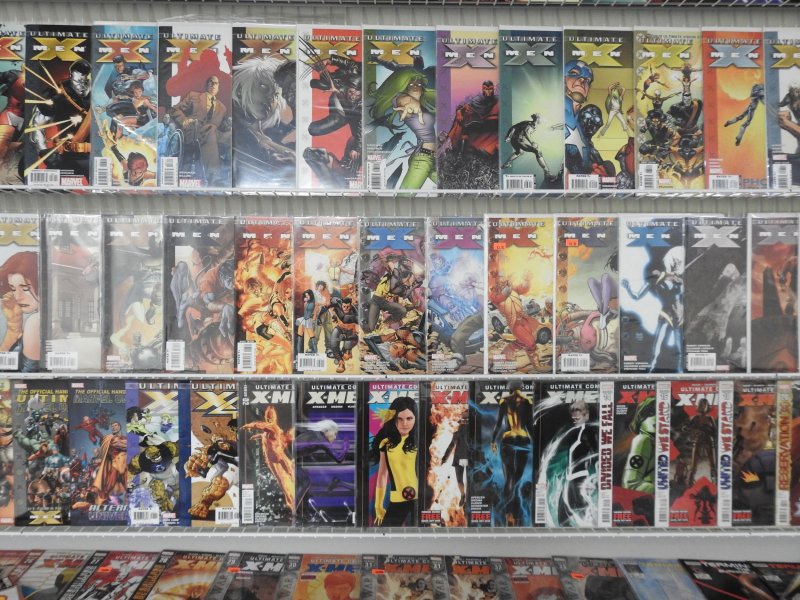 Huge Lot 180+ Comics W/ Ultimate X-Men Complete set, Batman, +More! Avg VF- Cond