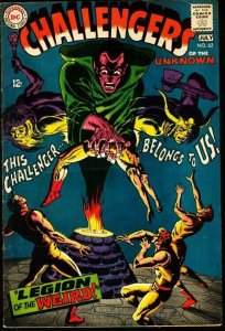 CHALLENGERS OF THE UNKNOWN #62-DC VG/FN 