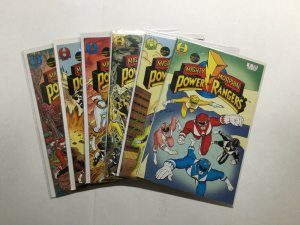 Mighty Morphin Power Rangers 1-5 1 2 3 4 5 Lot Run Set Near Mint Hamilton Comics