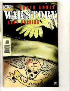 Lot Of 8 DC War Story Comic Books # 1 (8) Eagles Tiger D Day Kennedy Jenny FM8