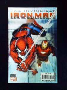 INVINCIBLE IRON MAN  #7  MARVEL COMICS 2009 VF+