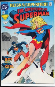 Adventures of Superman #502 (1993) Superboy