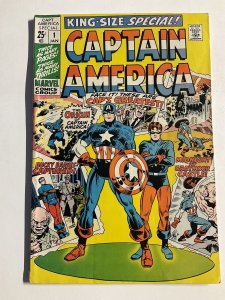 CAPTAIN AMERICA KING SIZE SPECIAL 1 FN+ FINE+ 6.5 MARVEL