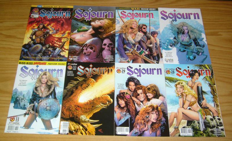 Sojourn #1-34 VF/NM complete series + prequel - mark waid - greg land - crossgen