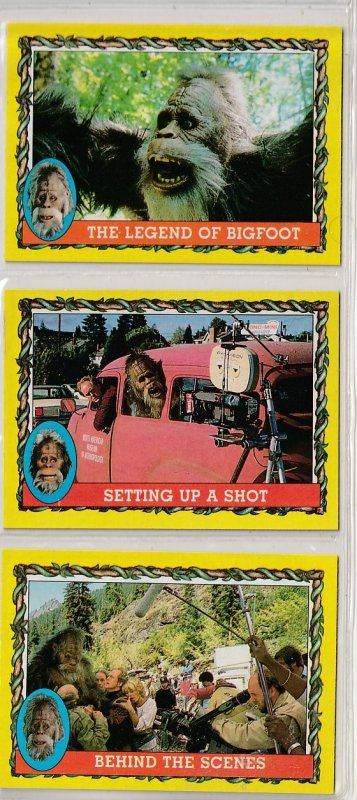 Harry and The Hendersons/Dark Dominion Trading cards