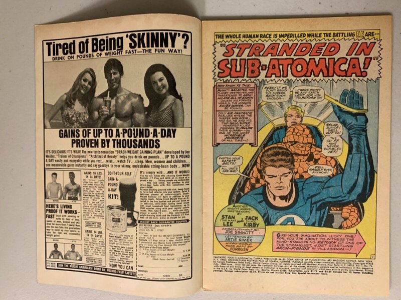 Fantastic Four #76 Silver Surfer, Galactus 5.5 (1968)