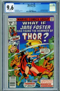 What If #10 CGC 9.6-1978-JANE FOSTER BECOMES THOR - Marvel 4253450021