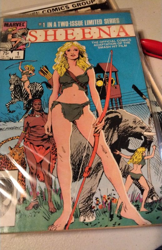Sheena #1 Direct Edition (1984) Sheena 