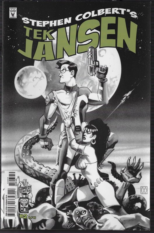 Stephen Colbert's Tek Jansen #2 (Oni Press, 2007) NM