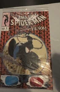AMAZING SPIDER-MAN #1 FIRST VENOM REPRINT 3D POLYBAGGED/ SEALED
