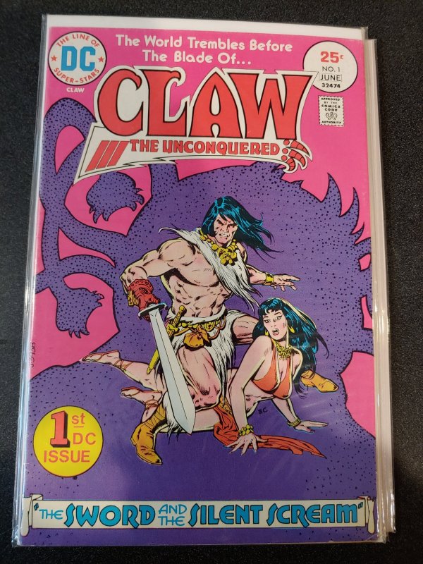 CLAY THE UNCONQUERED #1 CLASSIC VF