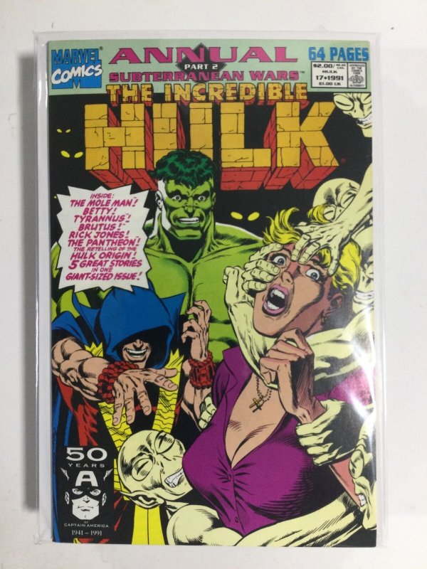 The Incredible Hulk Annual #17 (1991) NM3B117 NEAR MINT NM