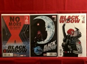 Black Widow Comic Lot 2016 Issues #1-12 NM, and 2014 #'s 1-20 NM 