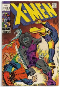 X-Men #53 (1969) (VG)