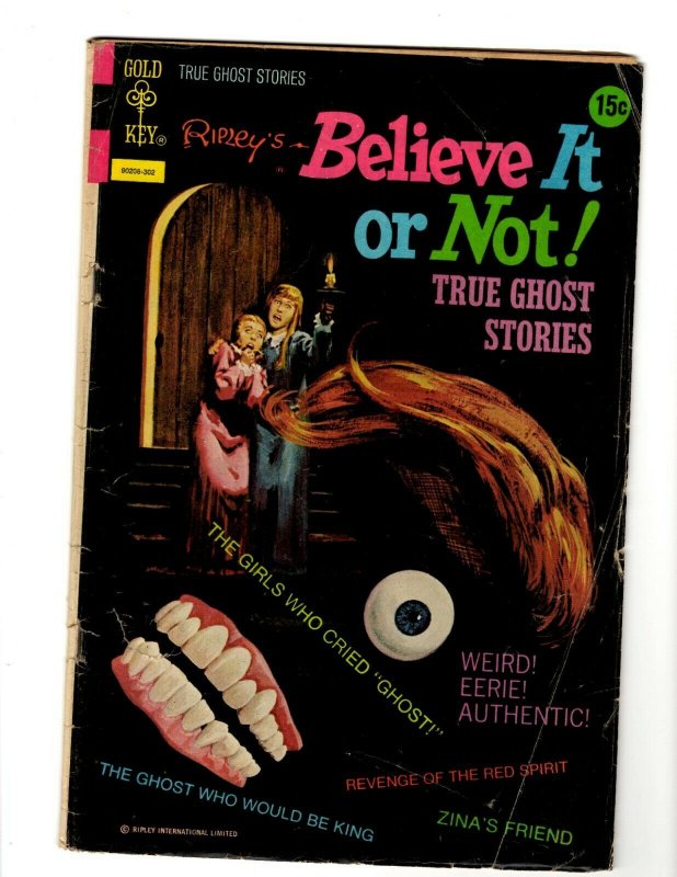 Ripley's Believe It or Not #38 ORIGINAL Vintage 1973 Gold Key Comics 