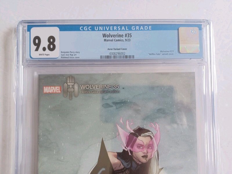 Wolverine #35 Asrar Variant - 2023 - CGC 9.8
