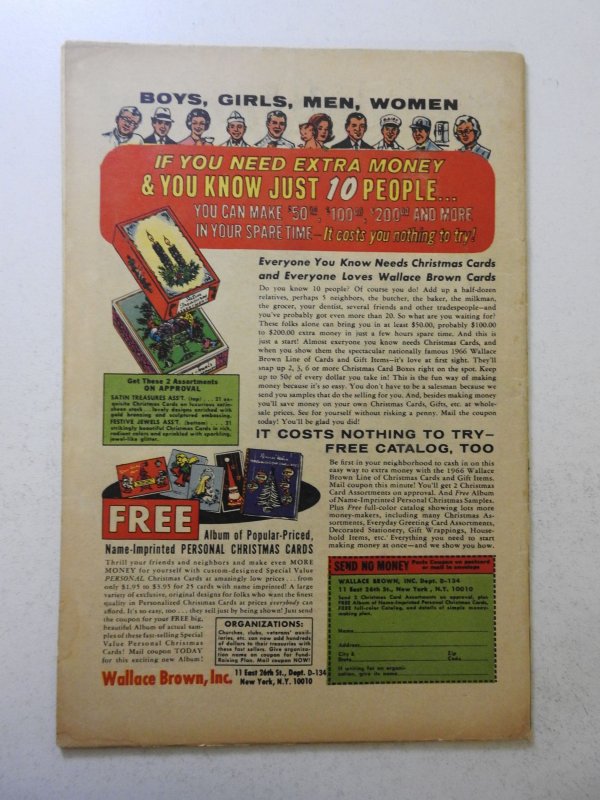 Strange Tales #148 (1966) VG Condition moisture stains