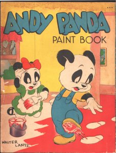 Andy Panda Paint Book