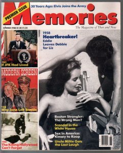 Memories #1-Spring 1988-1st issue-JFK-Boston Strangler-Norman Mailer-FN/VF