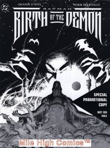BATMAN: BIRTH OF THE DEMON PROMOTIONAL COPY (1992 Series) #1 Very Good