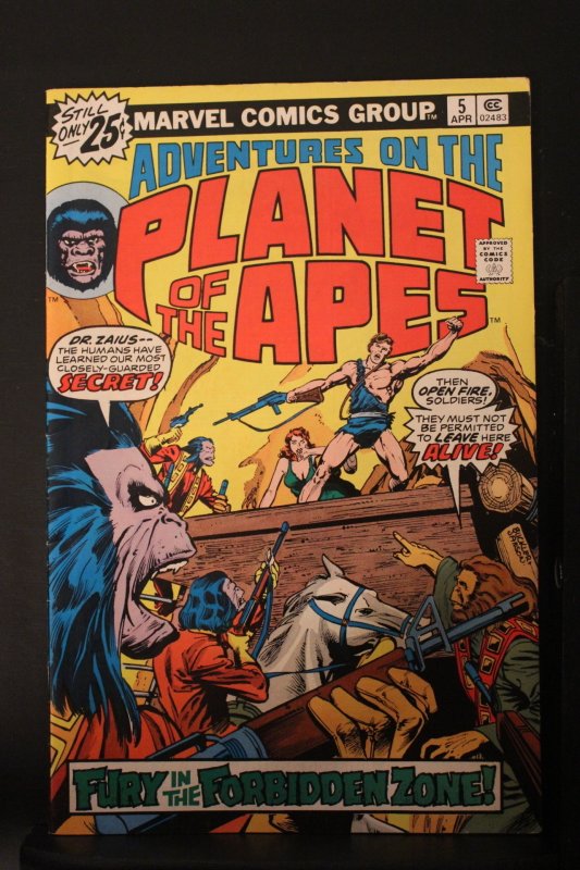 Adventures on the Planet of the Apes #5 (1976)  PRICE DROP! NM- Wow! BOCA CERTIF