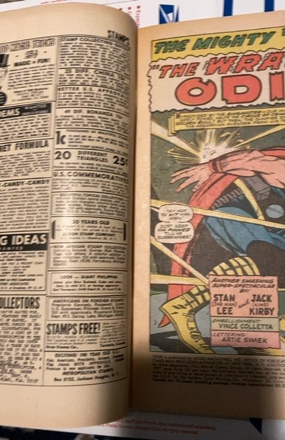 Thor #147 (1967)versus Loki origins of inhumans