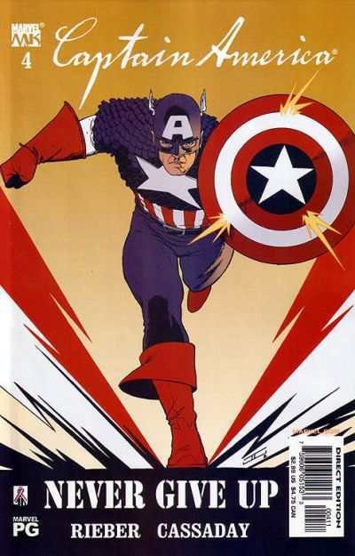Captain America (2002 series)  #4, NM + (Stock photo)