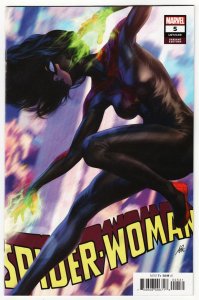Spider-Woman #5 Artgerm Black Costume Variant (2020) NM [ITC1145]