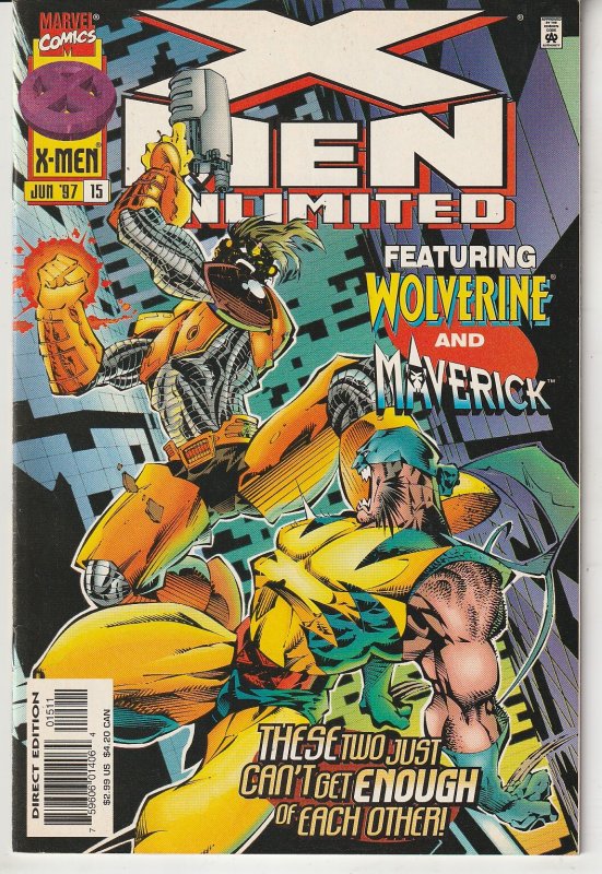 X-Men Unlimited #15 Direct Edition (1997)