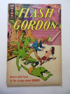 Flash Gordon #1 (1966) VG+ Condition rusty staples, moisture stain bc